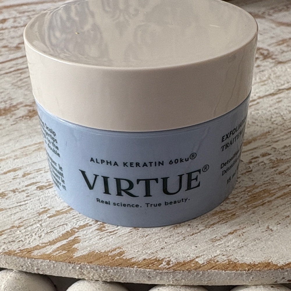 Virtue Exfoliating scalp treatment 15 ml travel size NEW